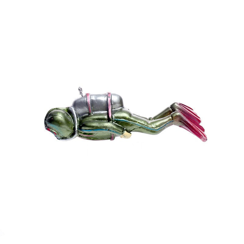 Aquarium Diver Decoration for Playful Underwater Scenes