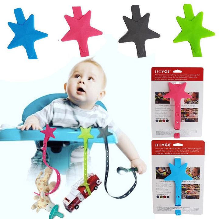 Baby Pacifier Clip & Toy Tether Keeps Items Close
