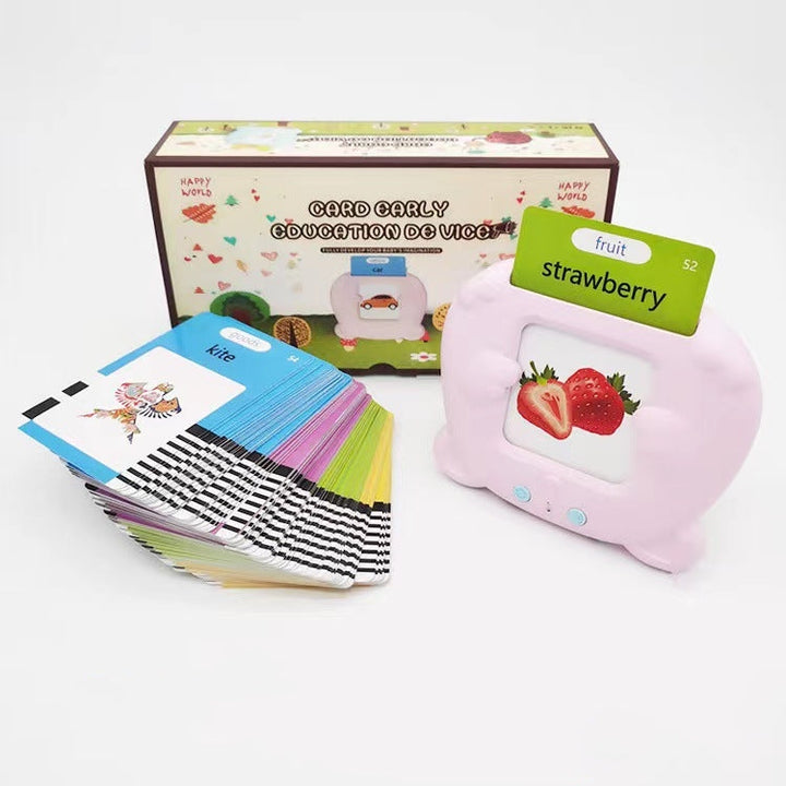 Interactive Flash Card Machine for Screen-Free Learning