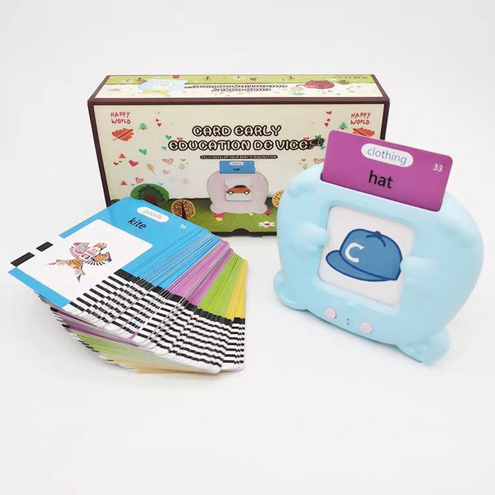 Interactive Flash Card Machine for Screen-Free Learning