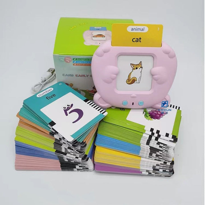 Interactive Flash Card Machine for Screen-Free Learning