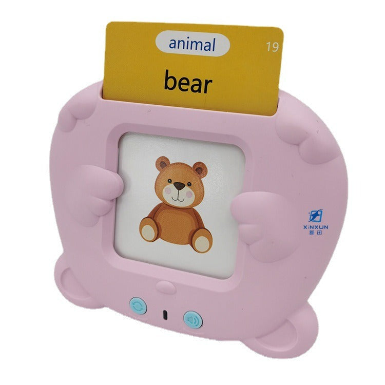 Interactive Flash Card Machine for Screen-Free Learning