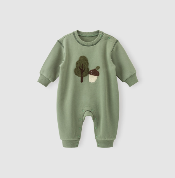 Fleece Baby Jumpsuit for Warm, Easy Outdoor Dressing