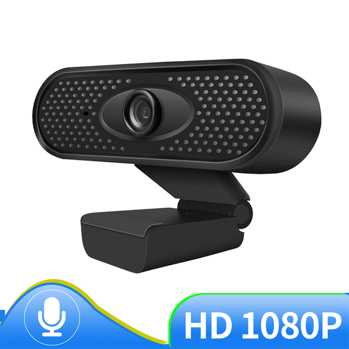 1080P Webcam With Noise-Reducing Mic for Clear Calls