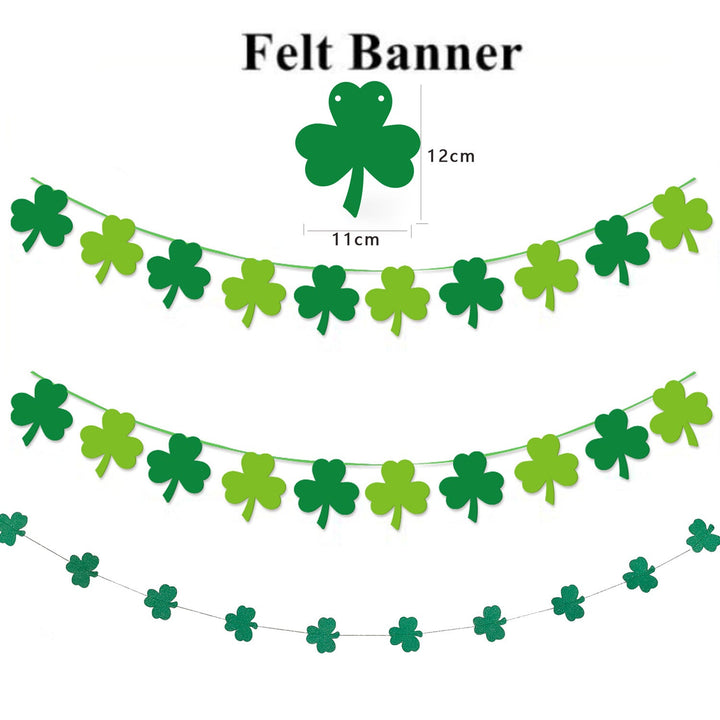 Shamrock Banner for Instant St. Patrick’s Day Décor