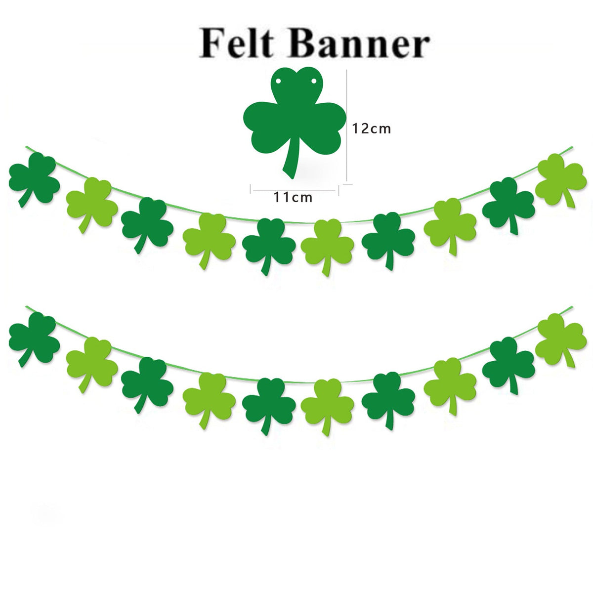 Shamrock Banner for Instant St. Patrick’s Day Décor