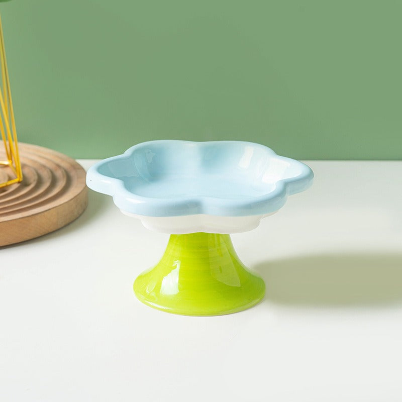 Elevated Ceramic Cat Bowl for Comfortable Mealtimes