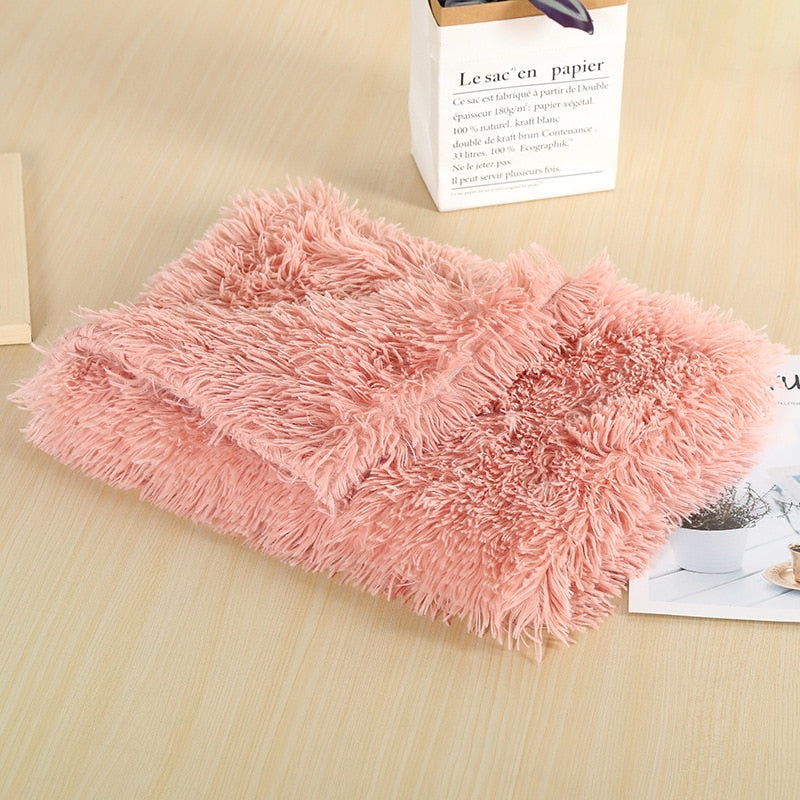 Plush Dog Blanket for Extra-Soft, Warm Pet Comfort
