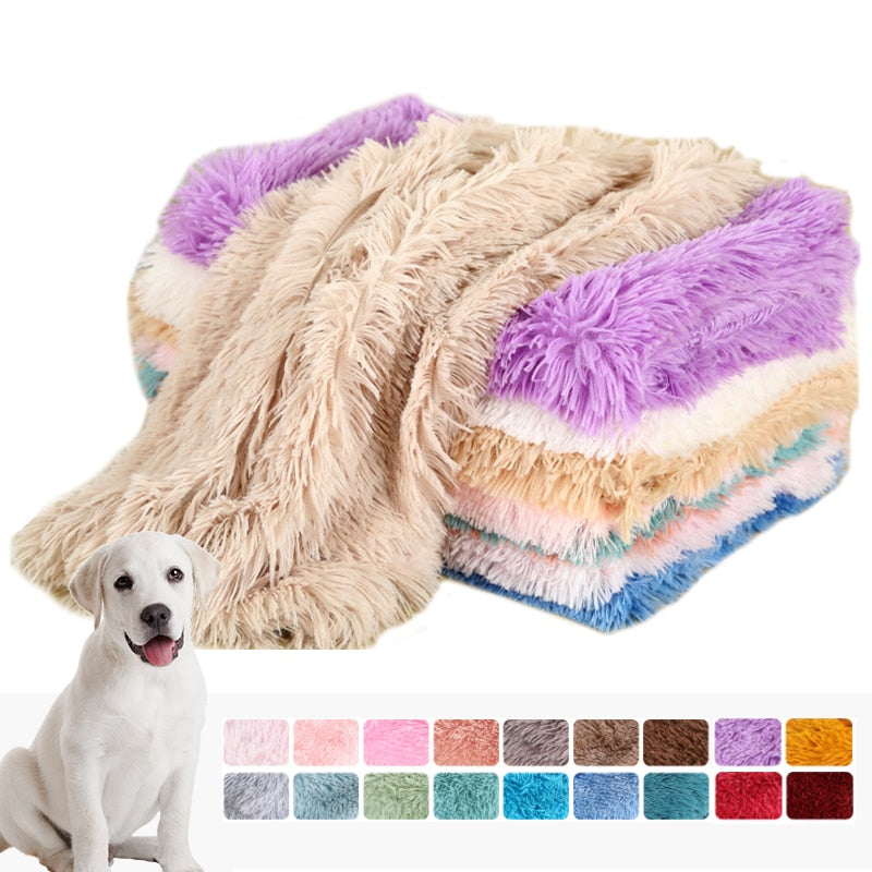 Plush Dog Blanket for Extra-Soft, Warm Pet Comfort