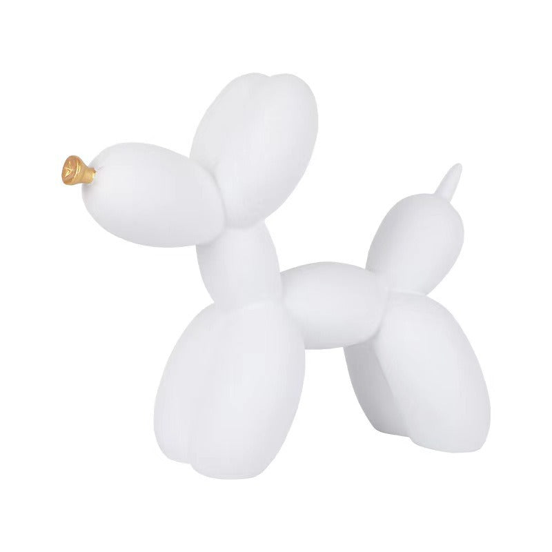 Balloon Dog Resin Sculpture for Colorful Modern Decor