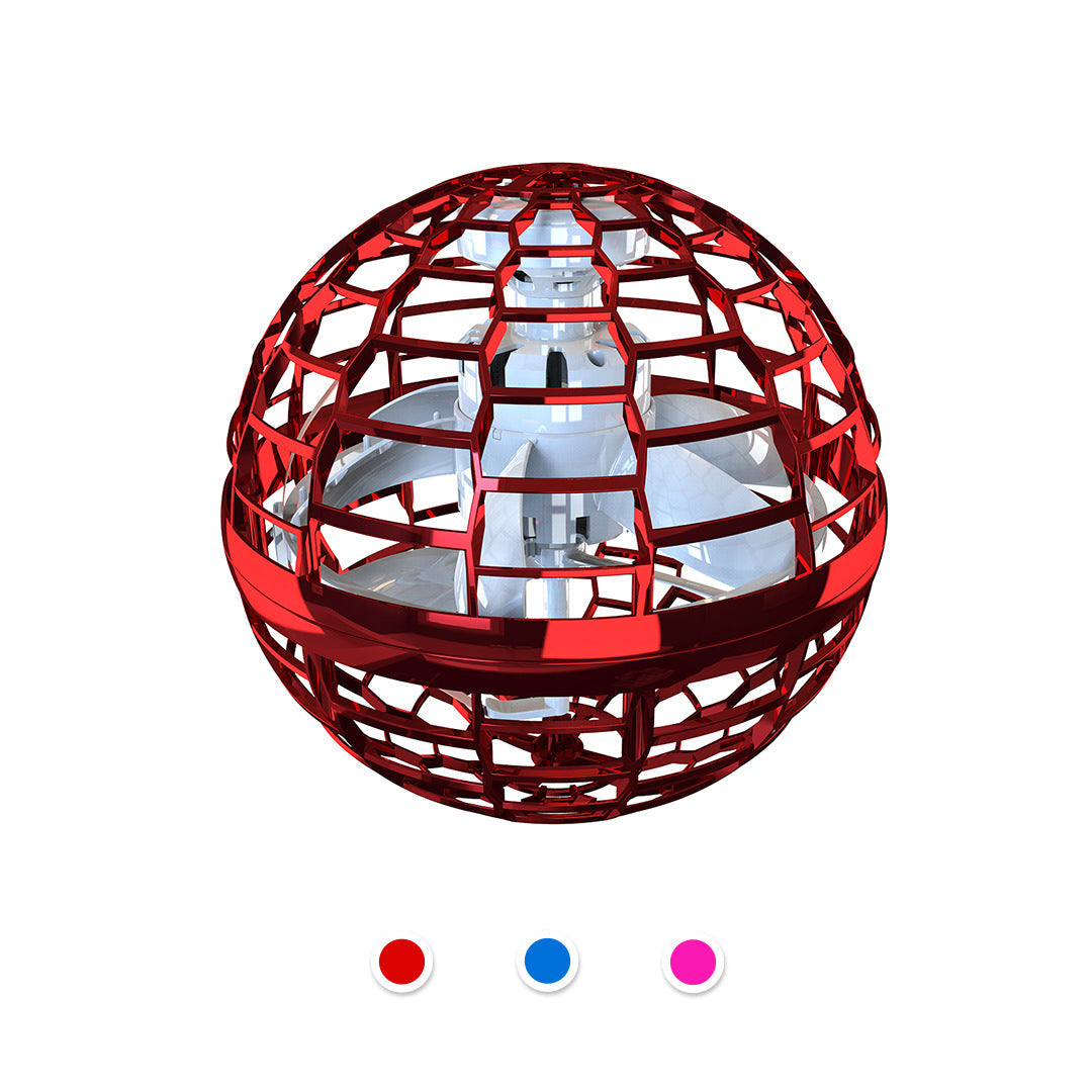 Rechargeable Flying Spinner Toy with RGB Boomerang Flight