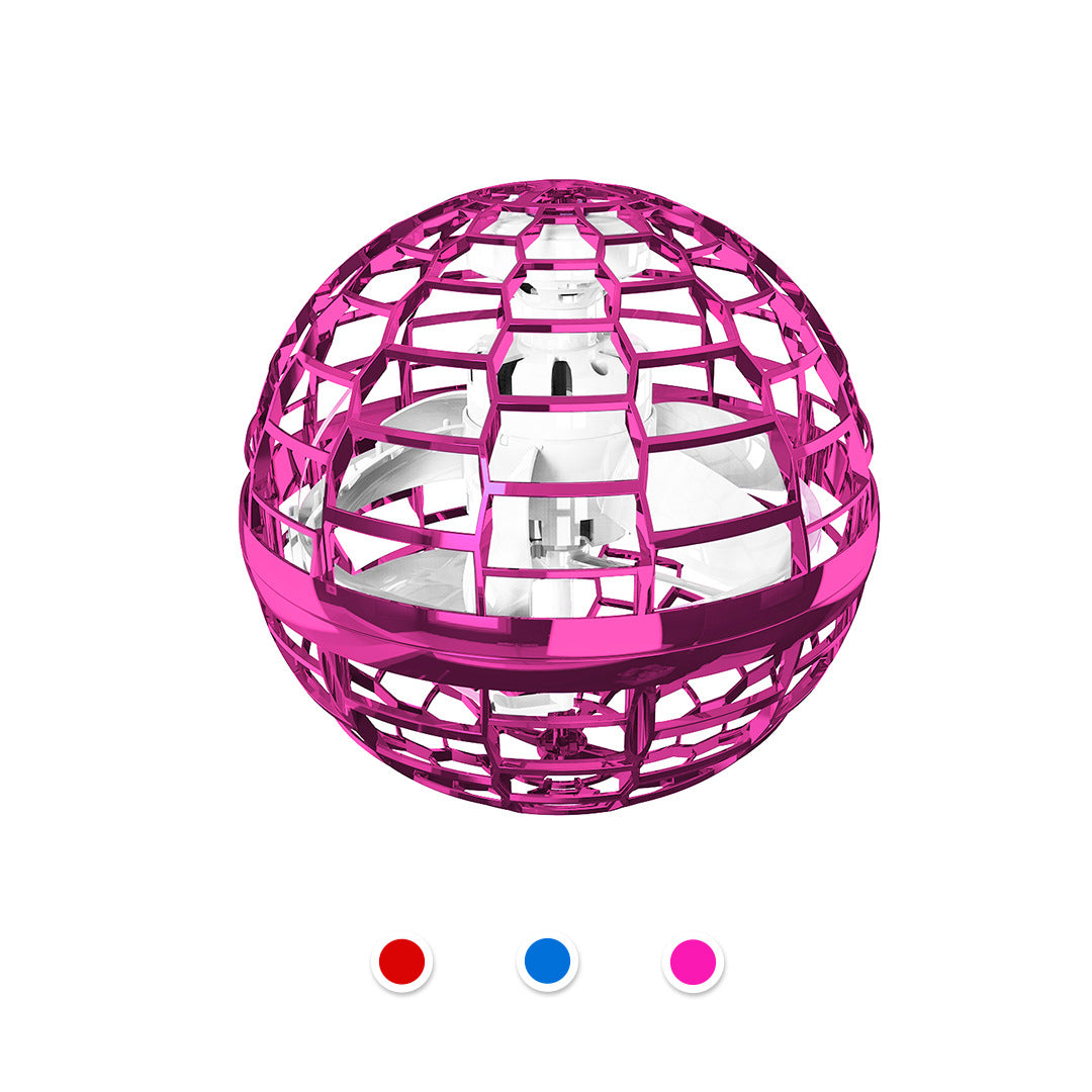 Rechargeable Flying Spinner Toy with RGB Boomerang Flight