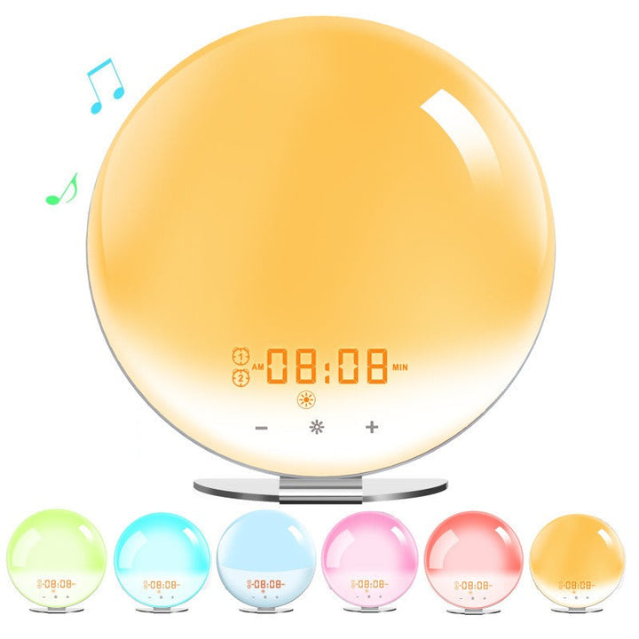 Sunrise Alarm Clock with Ambient Light and FM Radio