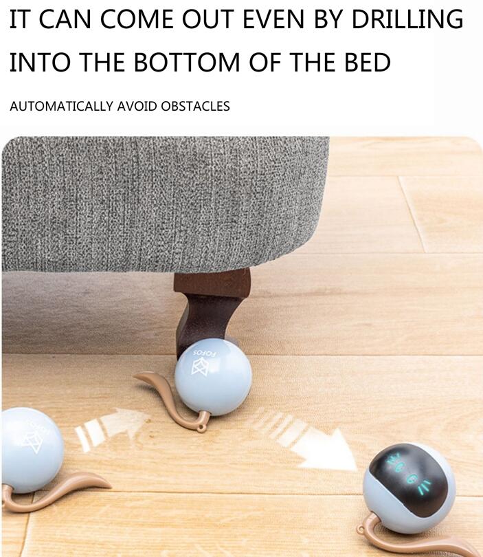 Automatic Cat Ball Toy for Indoor Interactive Play