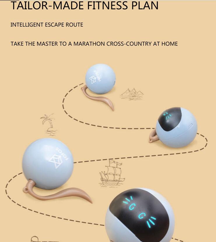 Automatic Cat Ball Toy for Indoor Interactive Play