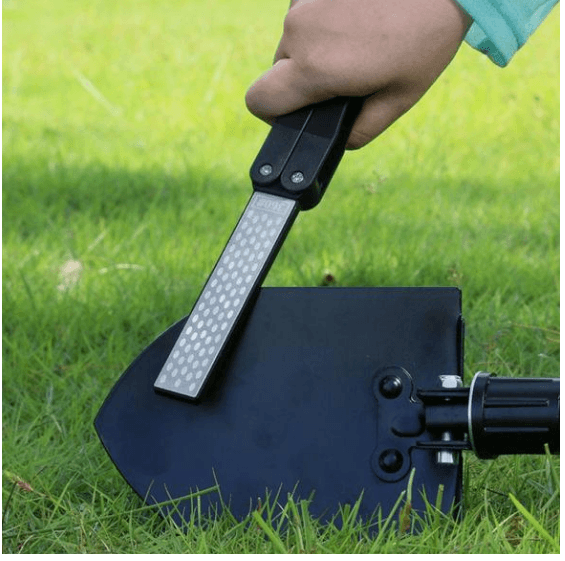 Foldable Pocket Diamond Knife Sharpener for Camping