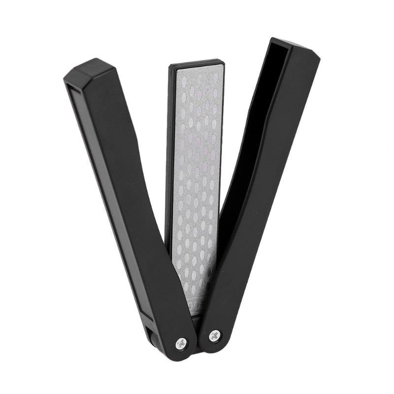 Foldable Pocket Diamond Knife Sharpener for Camping