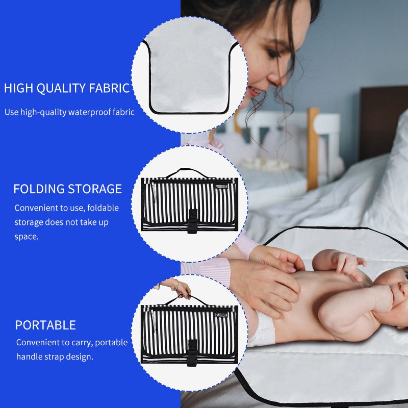Portable Baby Changing Mat for Clean Changes Anywhere