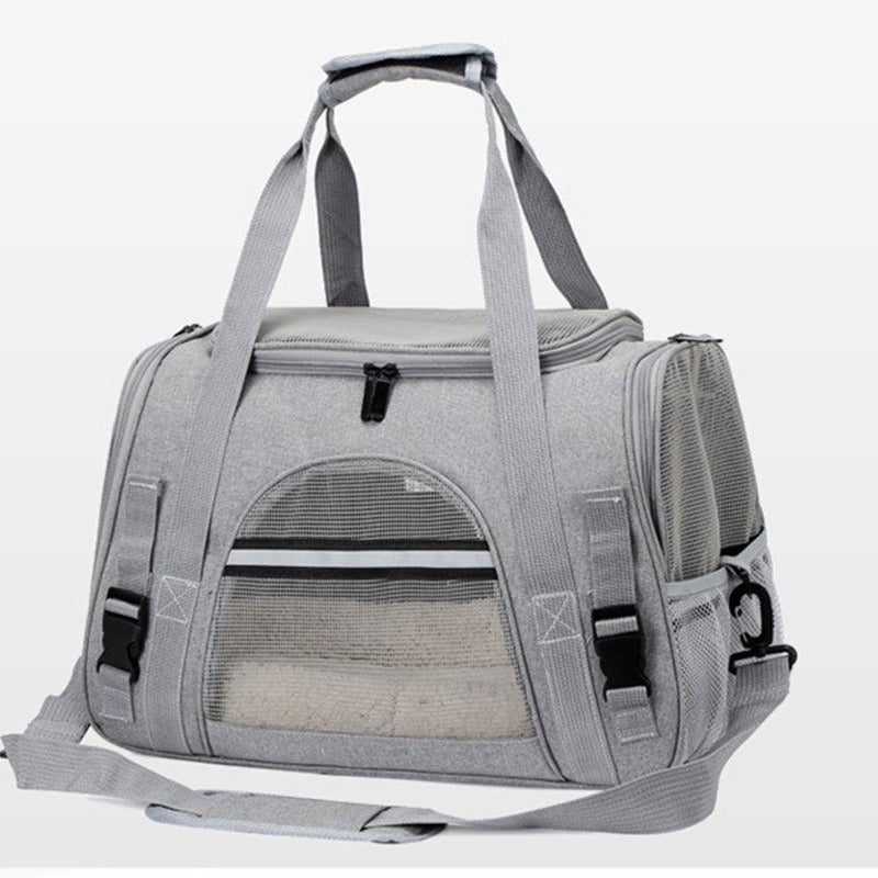 Foldable Pet Carrier Bag for Easier Small-Pet Travel