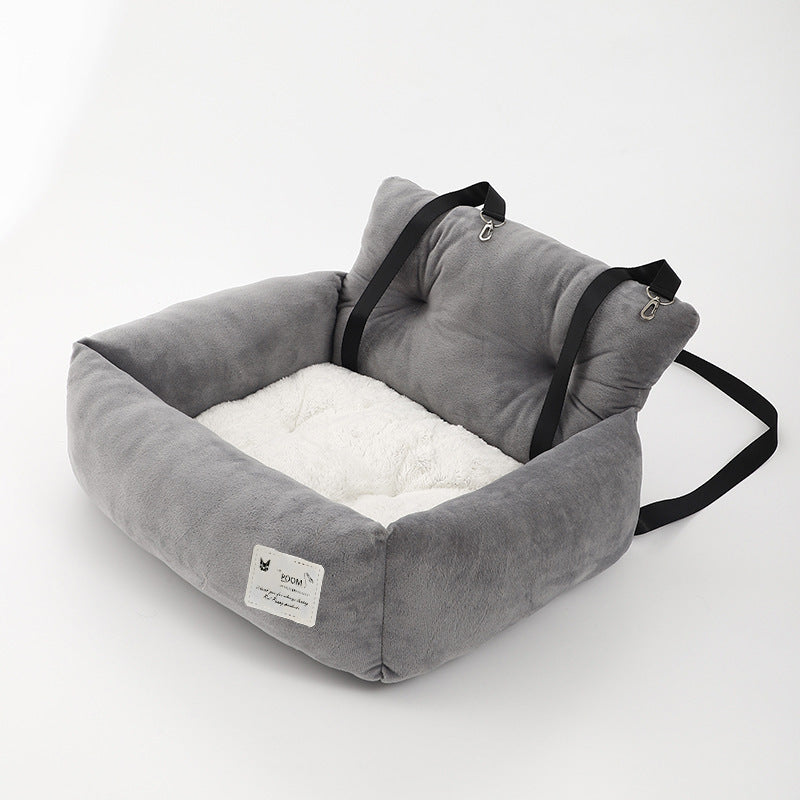 Foldable Pet Car Seat Hammock for Cozy Car Travel