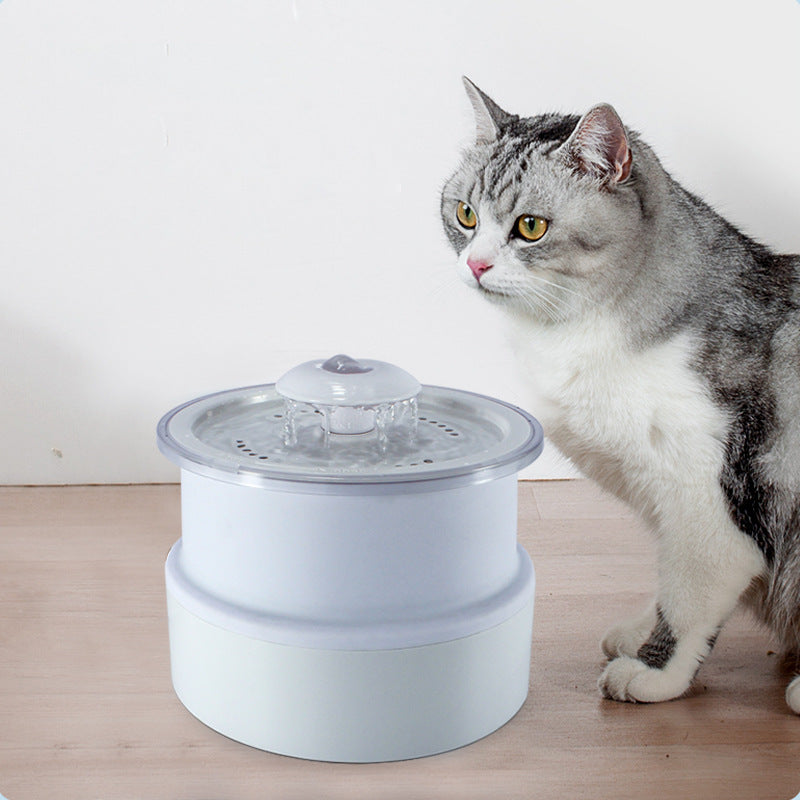 Automatic Pet Water Fountain for Fresh, Flowing Water