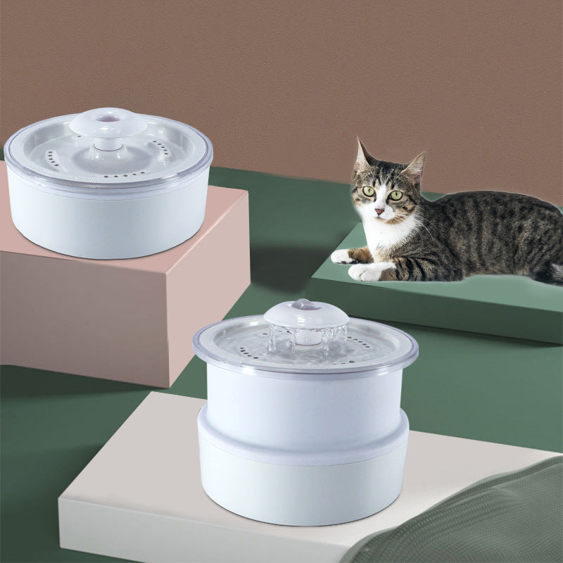 Automatic Pet Water Fountain for Fresh, Flowing Water