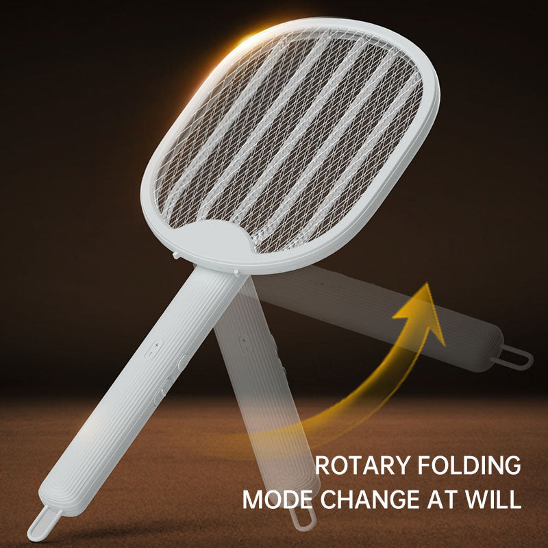 Folding Electric Mosquito Swatter and UV Mosquito Lamp