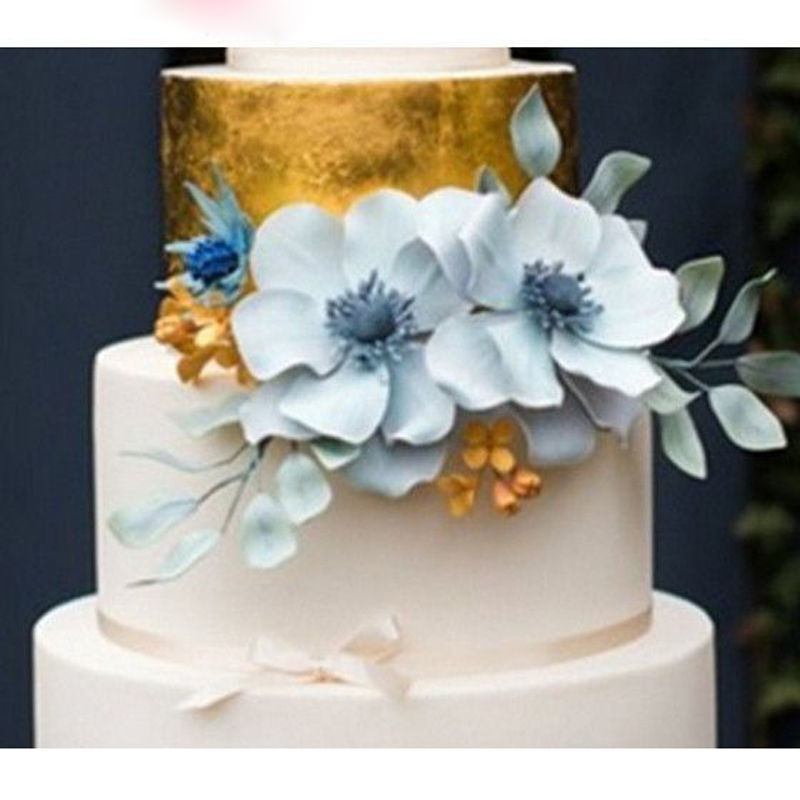 Fondant Flower Silicone Molds Set for Cake Decorating