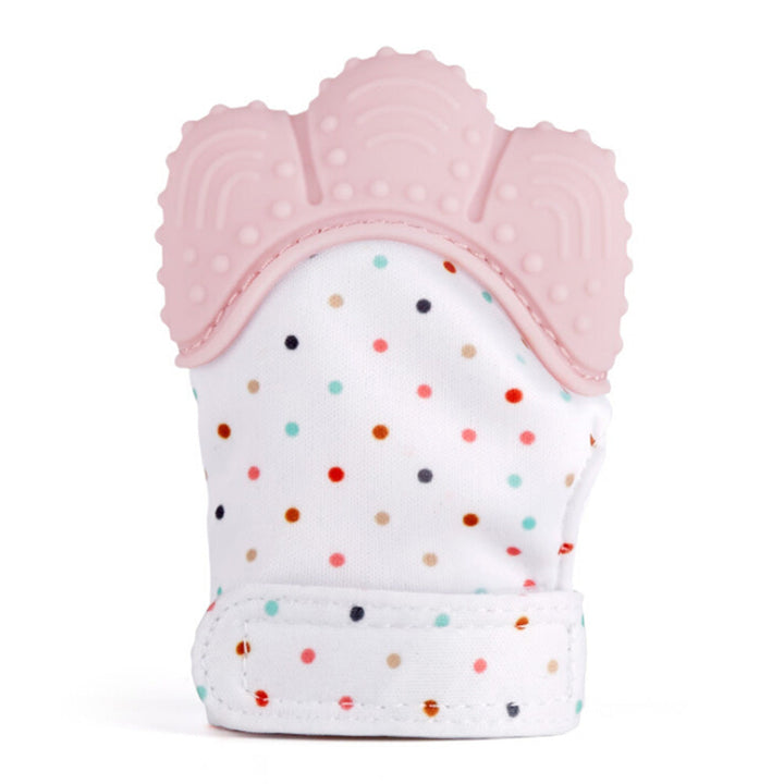 Silicone Baby Teething Mitten for Soothing Sore Gums