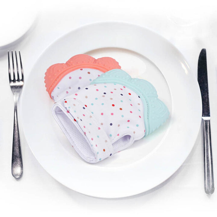 Silicone Baby Teething Mitten for Soothing Sore Gums