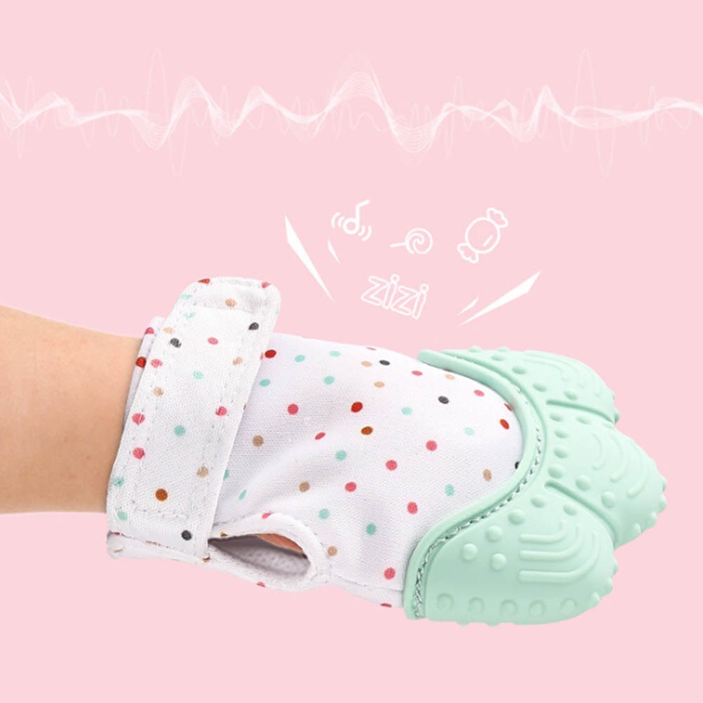 Silicone Baby Teething Mitten for Soothing Sore Gums