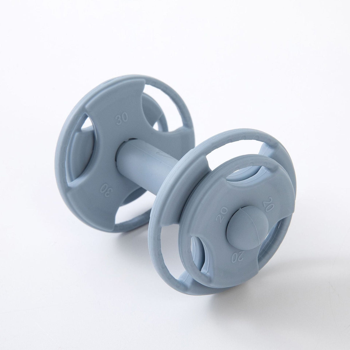 Baby Silicone Dumbbell Teether for Soothing Sore Gums