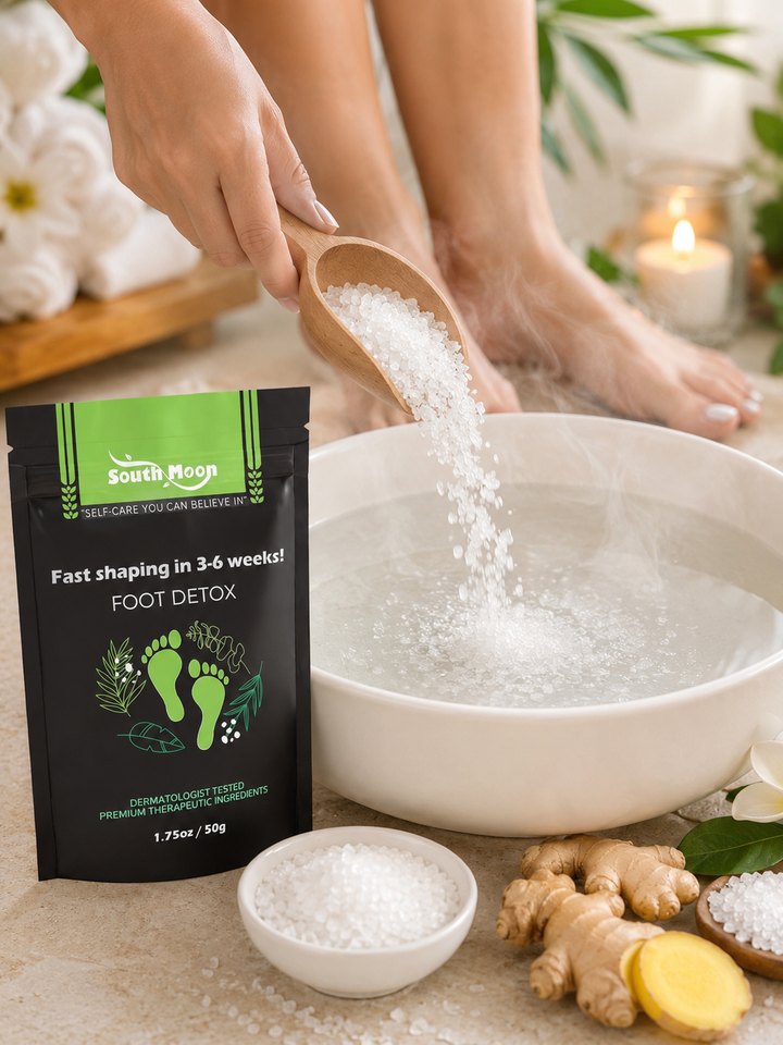 Foot Bath Salt with Essential Oils — Soft, Soothed Feet