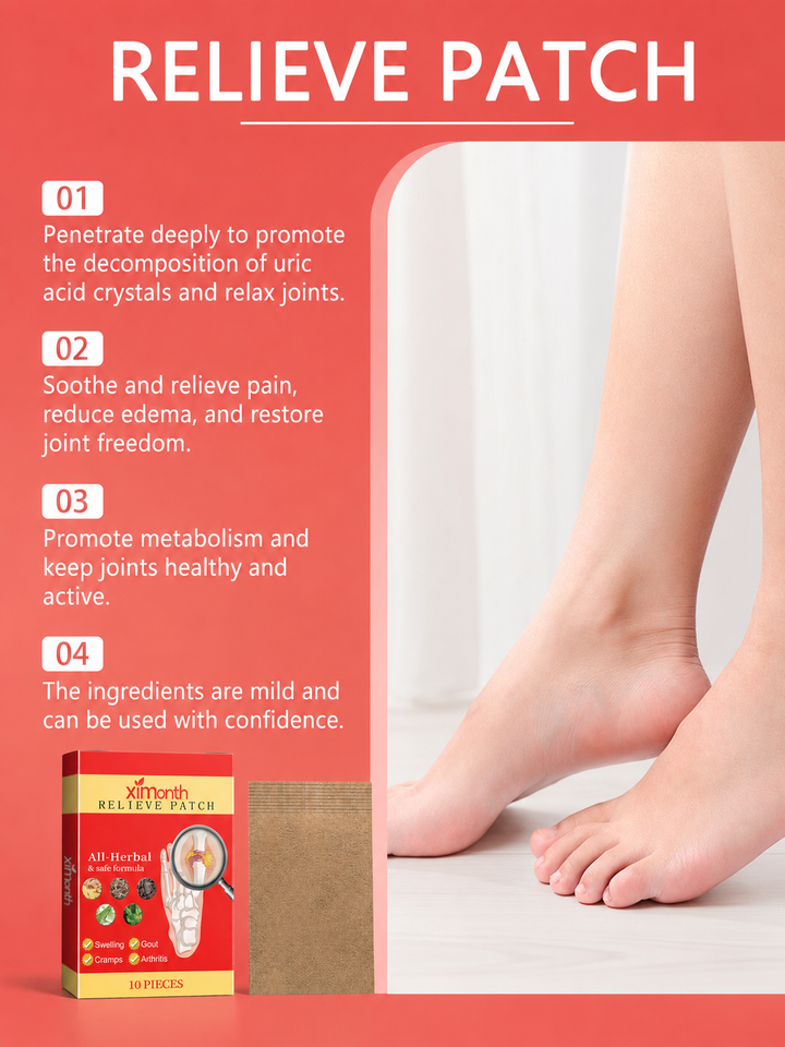 Herbal Foot Joint Care Warming Patch