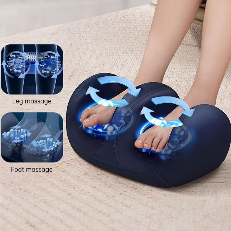 Foot Massager with Heat and 3D Rollers for Tired Feet