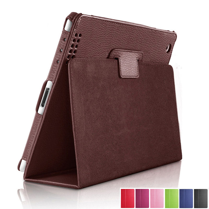 iPad 2, 3 and 4 Folio Case with Stand and Auto Sleep