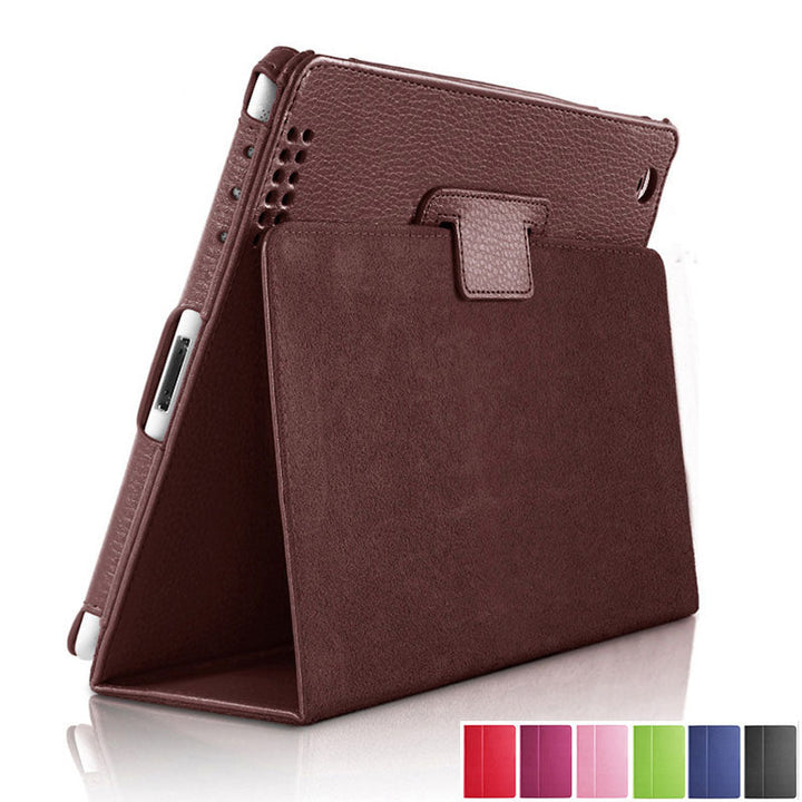 iPad 2, 3 and 4 Folio Case with Stand and Auto Sleep