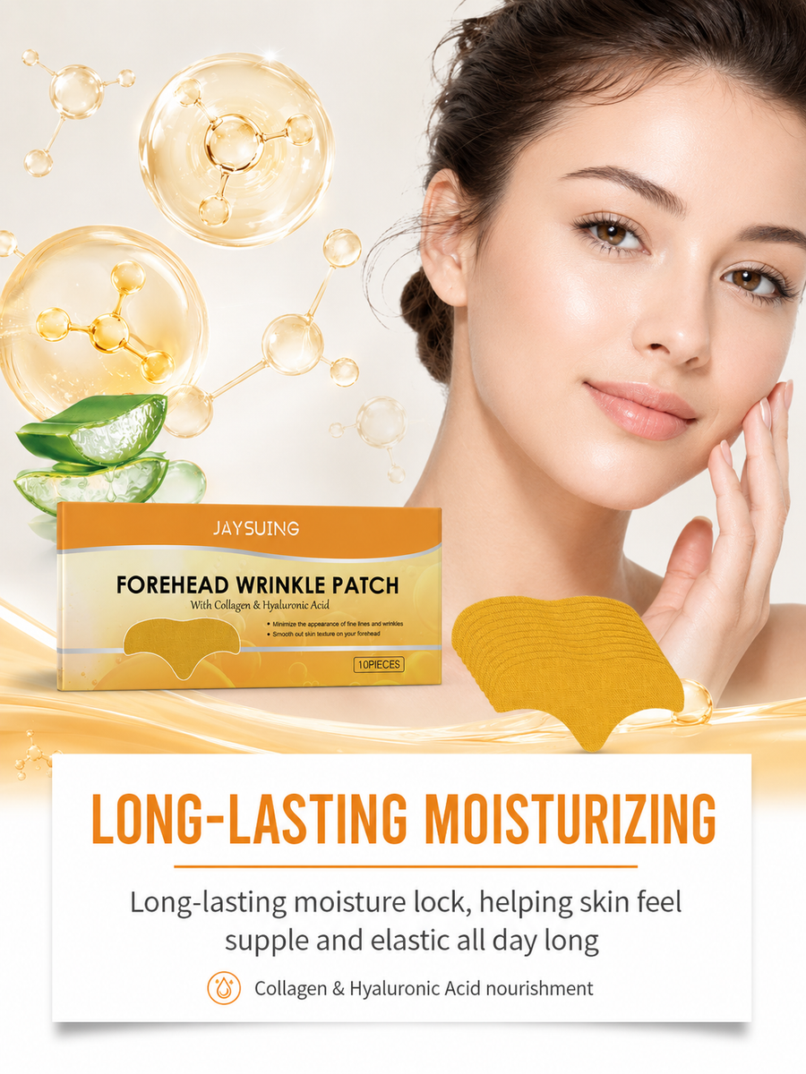 Forehead Wrinkle Patch — Collagen & Hyaluronic Acid Rejuvenation