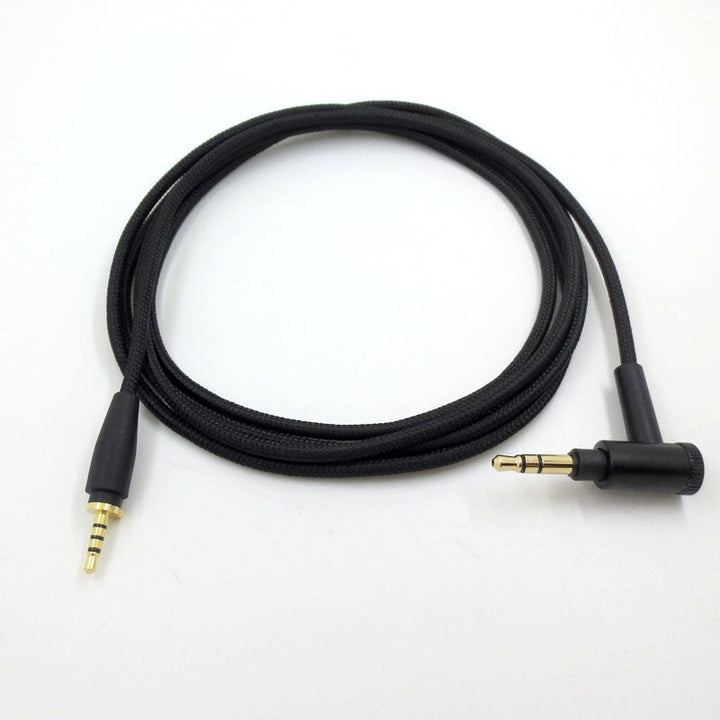 Braided Replacement Headphone Cable, Gold-Plated 3.5mm