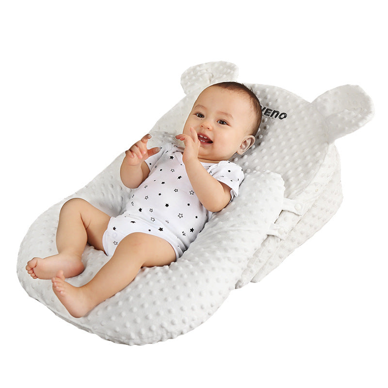 Baby Feeding Pillow With 15° Elevated Cushioned Support