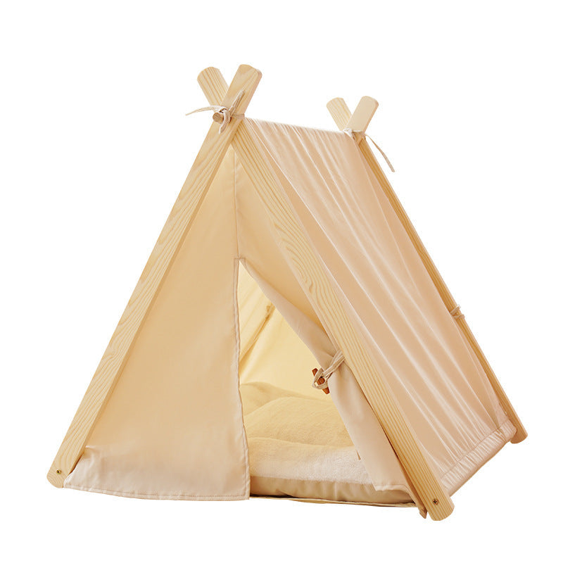 Pet Teepee Bed for Cats & Small Dogs | Cozy Retreat