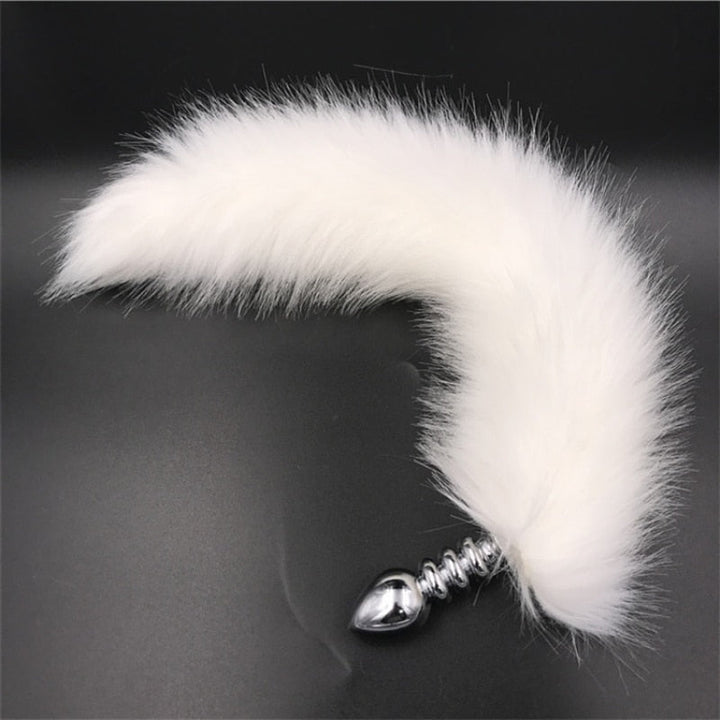 Fox Tail Anal Plug for Playful Adult Role-Play Games