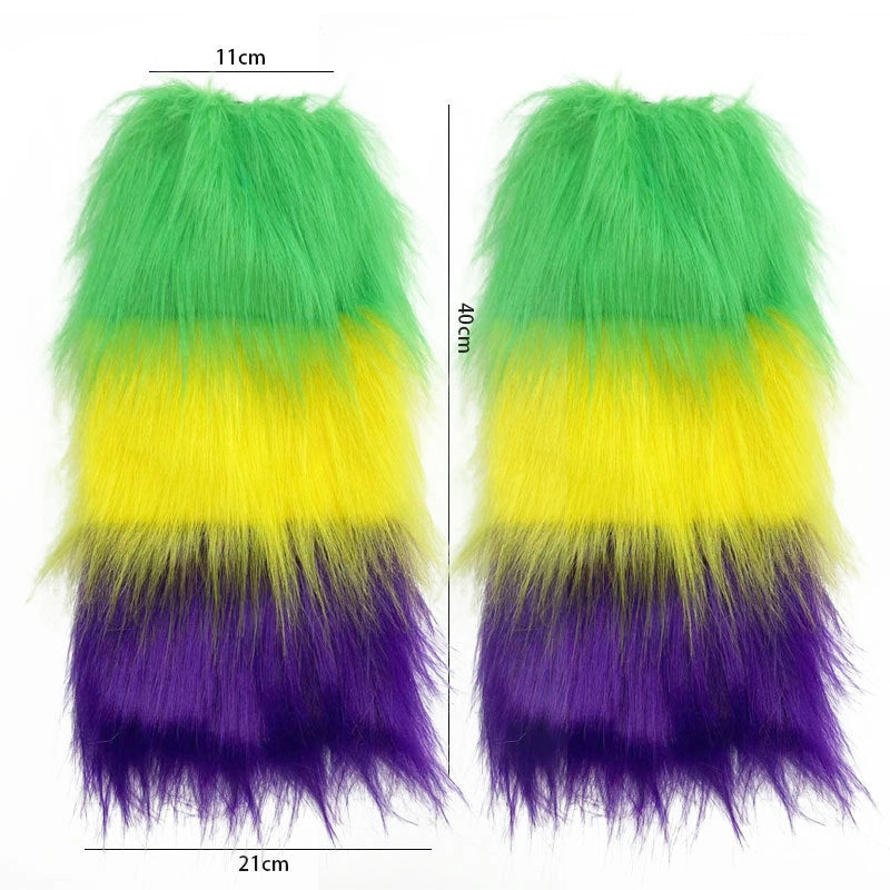 Fox Wolf Ears Headband and Tail Halloween Costume Set