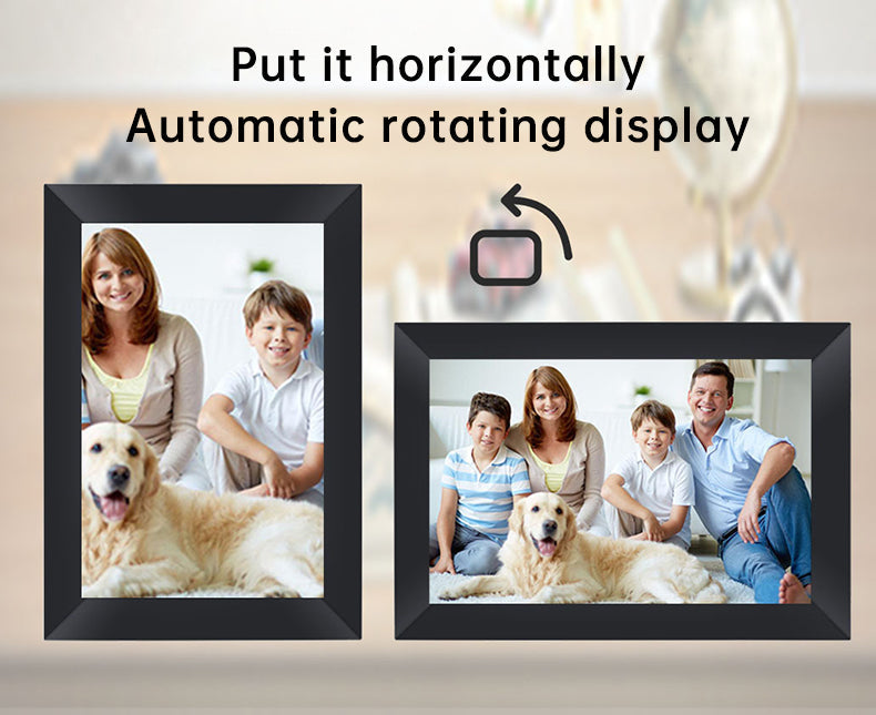 WiFi Digital Photo Frame: Send Family Photos Remotely