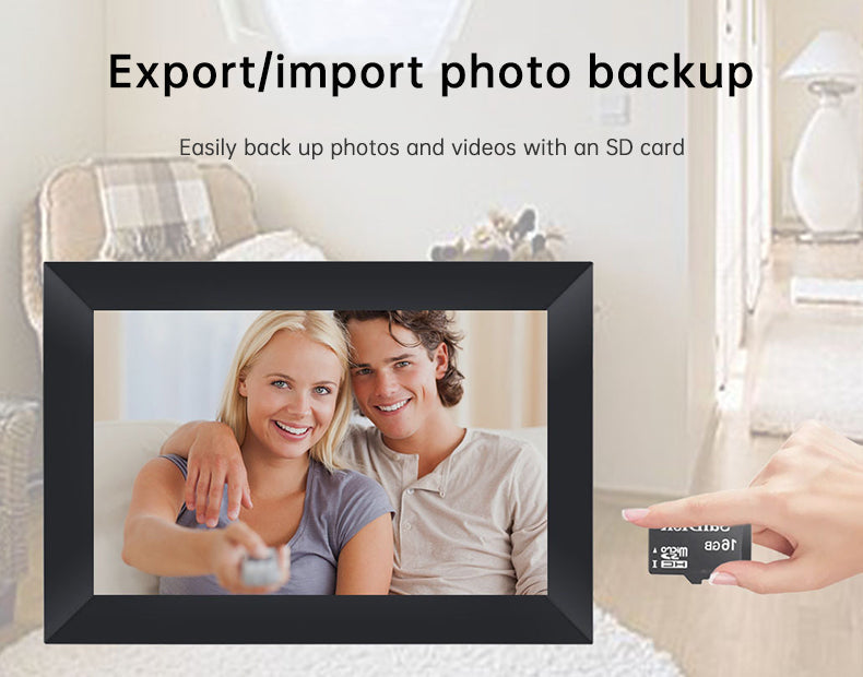WiFi Digital Photo Frame: Send Family Photos Remotely