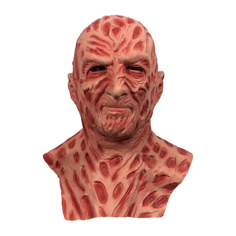 Freddy-Style Horror Mask for Full-Head Transformation