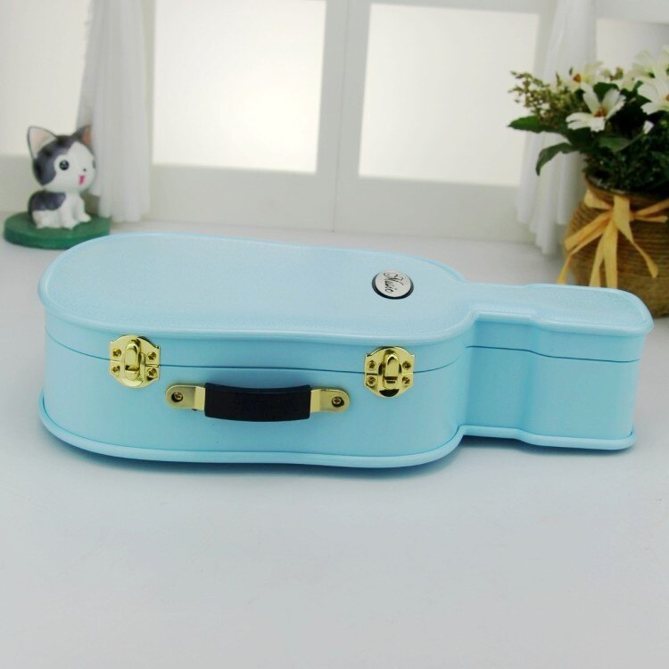 Violin Music Box With Dancing Ballerina And Mirror
