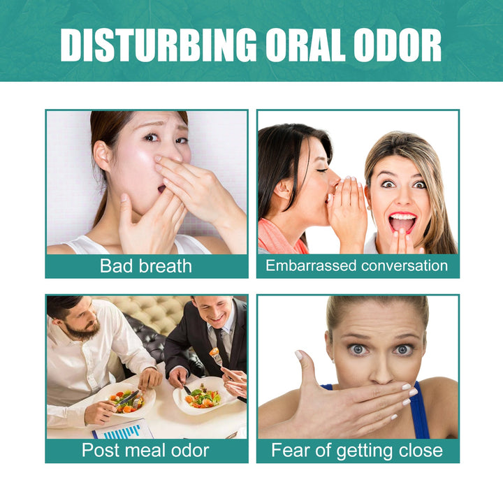 Fresh Breath Essence for Minty Post-Meal Confidence