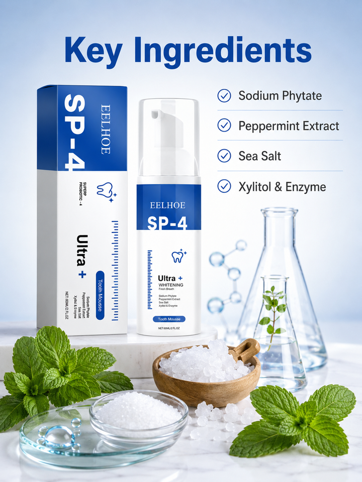 Tooth Whitening Mousse — Brighter Smile & Fresh Breath