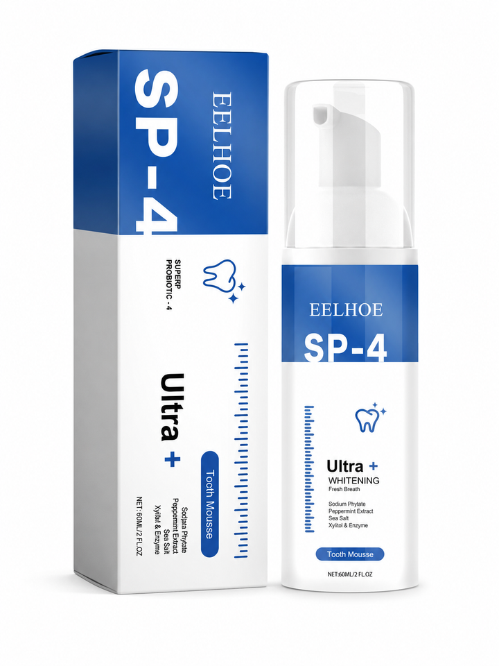 Tooth Whitening Mousse — Brighter Smile & Fresh Breath